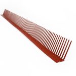 Linnutõke PVC 60X1000mm. punane 10m.